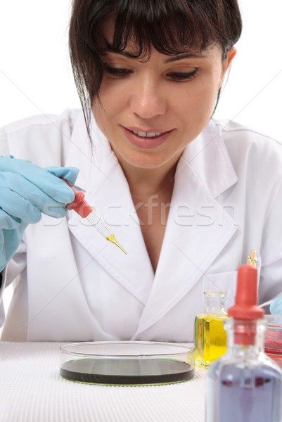Female chemist or scientist  Stock photo © lovleah