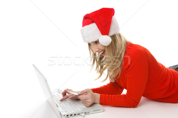 Stock photo: Christmas Purchase or payment