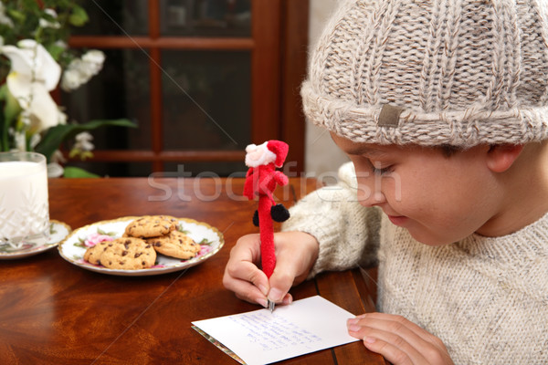 Christmas Wishlist Stock photo © lovleah