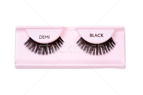 Black demi lashes Stock photo © lovleah