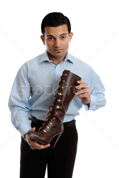 Stock photo: Shoe Salesman