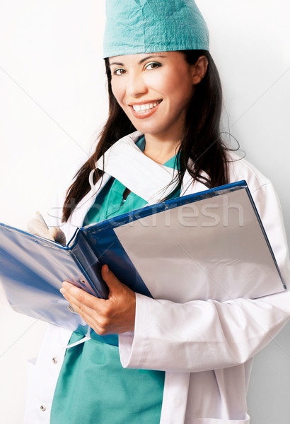 Medical student intern Stock photo © lovleah