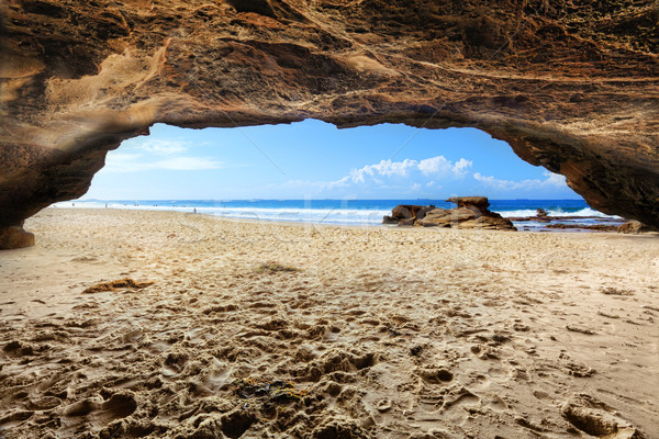 Caves Beach, NSW Australia Stock photo © lovleah