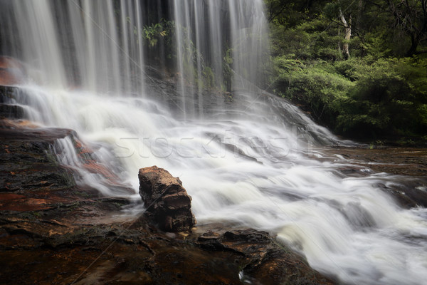 Weeping Rock Blue Mountains Australia Stock photo © lovleah