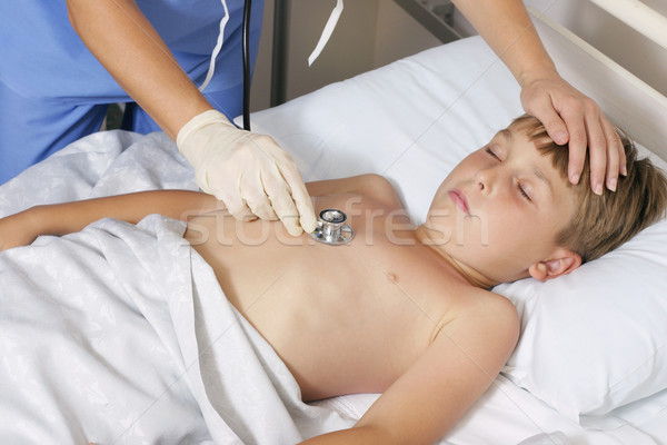 Doctor medical hospital care patient  Stock photo © lovleah