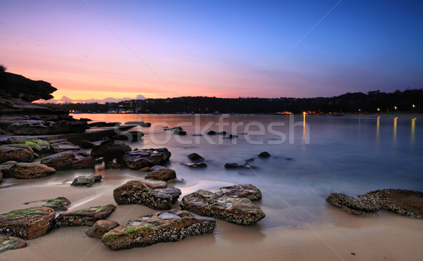 Sunrise at Rocky Point Island Stock photo © lovleah