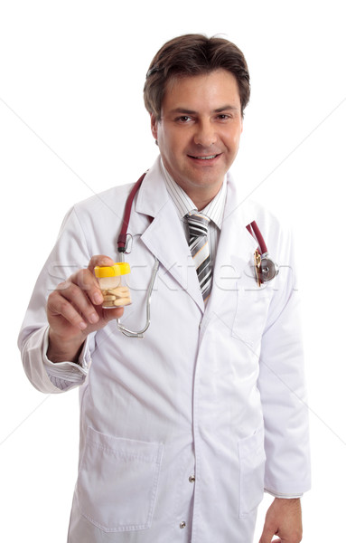 Doctor advice medication Stock photo © lovleah