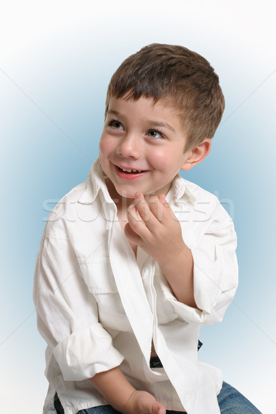 Toddler boy child with happy smile Stock photo © lovleah