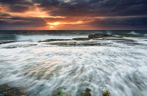Ocean flows Stock photo © lovleah