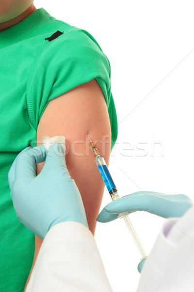 Stock photo: Injection or immunisation
