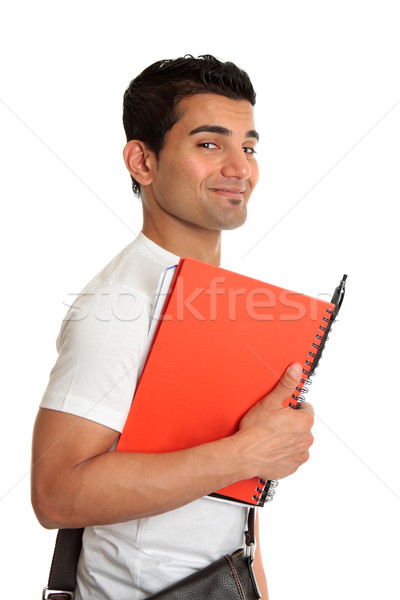 Happy smiling student Stock photo © lovleah