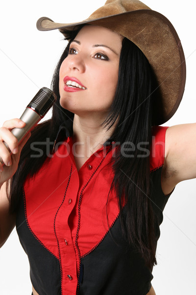 Singer, Host, Presenter Stock photo © lovleah