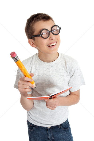 étudiant verres enfant souriant [[stock_photo]] © lovleah