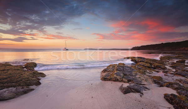Jervis Bay at dusk Stock photo © lovleah