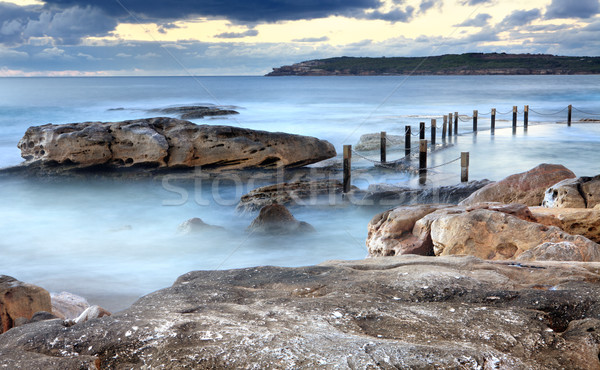 Mahon ocean rock pool Maroubra Australia Stock photo © lovleah