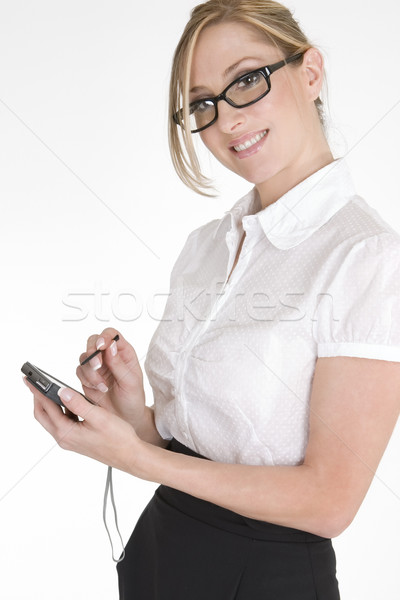 Dolgozik nő munka technológia törvény munkás Stock fotó © lovleah