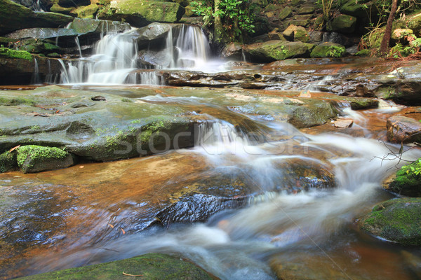 Waterfalls and little stream Australia Stock photo © lovleah