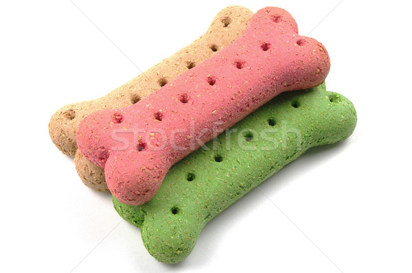 Hund Kekse ordentlich Hintergrund grünen Stock foto © luapvision