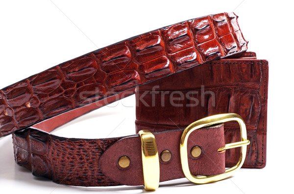 crocodile leather products  Stock photo © luapvision