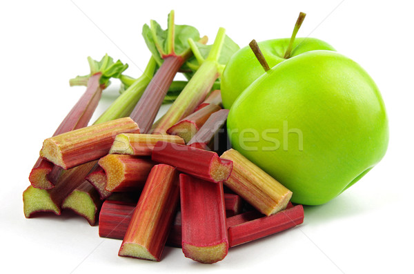 apples and rhubarb Stock photo © luapvision