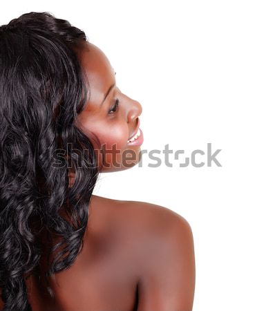 Beautiful African American woman Stock photo © lubavnel