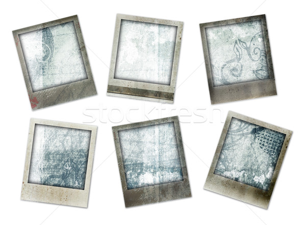 Grunge photo borders with designs Stock photo © lubavnel