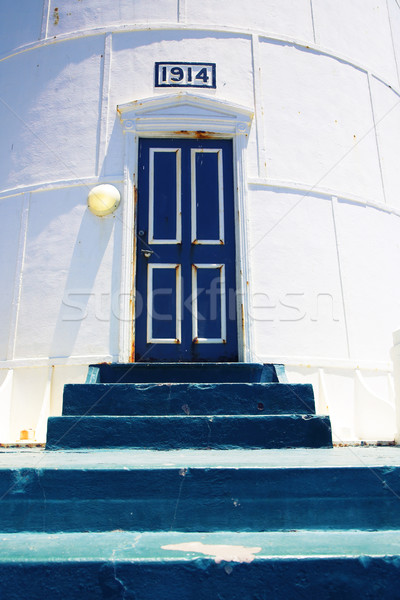 Lighthouse entrance with old steps Stock photo © lubavnel