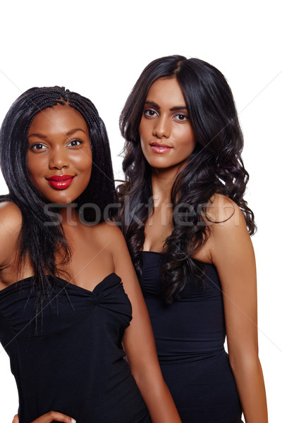 African and Indian beauty Stock photo © lubavnel