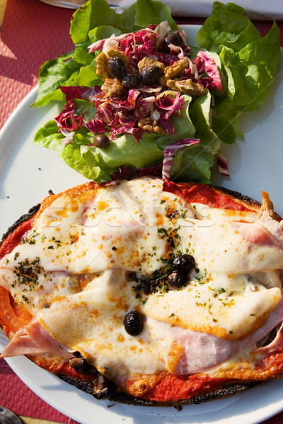 pizza for dinner Stock photo © lubavnel