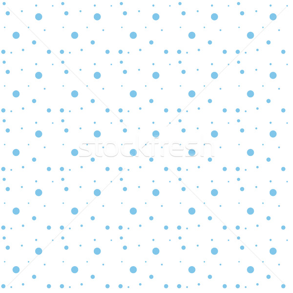 Snowflakes seamless pattern. Snow falls background. Vector illustration. Stock photo © lucia_fox