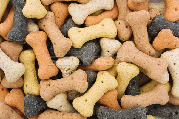 Background of bone shaped dog biscuits. Stock photo © lucielang