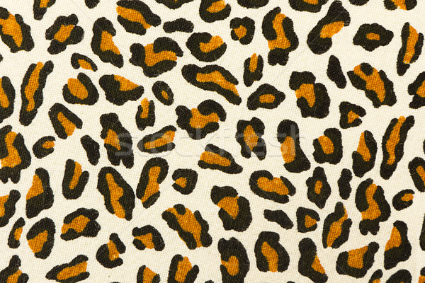 Leopardo impresión textura material Foto stock © lucielang