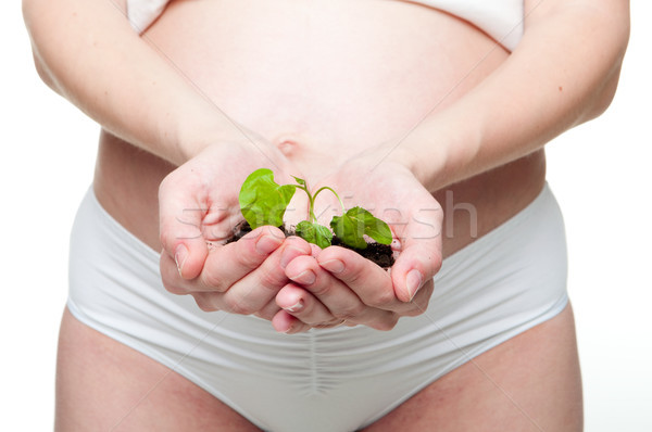 新生 性質 美女 母親 孕 生活 商業照片 © luckyraccoon