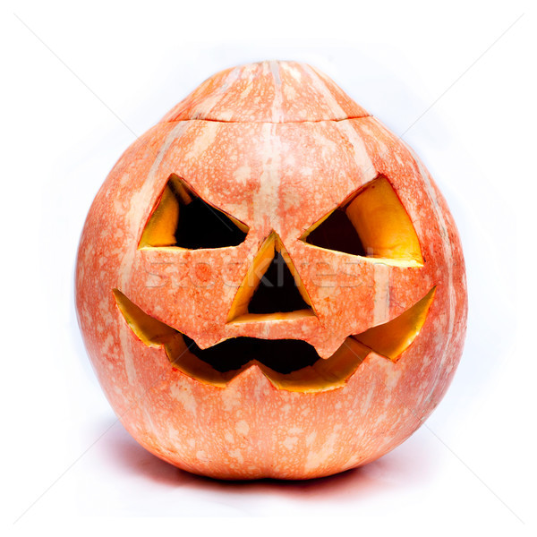 haloween pumpkin isolated over white Stock photo © luckyraccoon