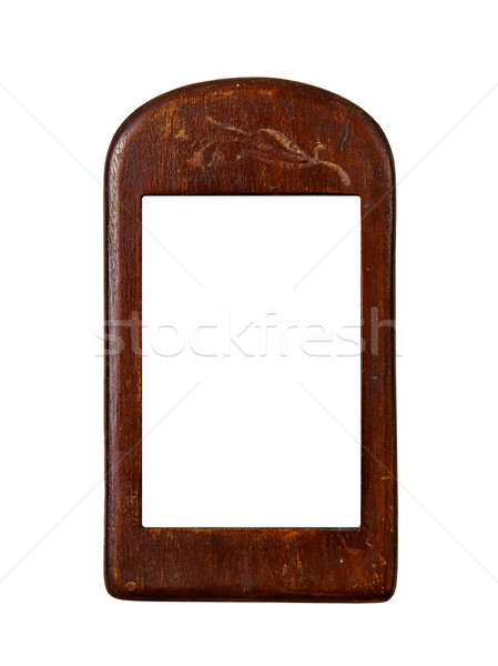 Wooden frame for painting Stock photo © luckyraccoon