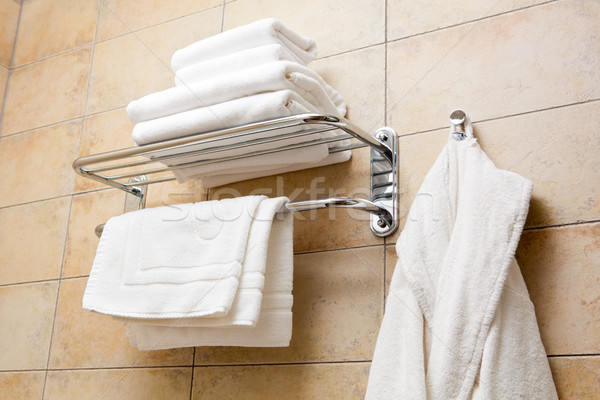 Towels and bathrobes Stock photo © luckyraccoon