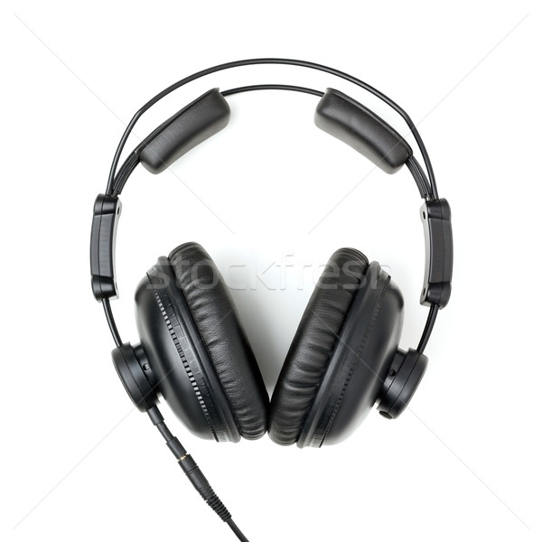 Zawodowych studio słuchawki odizolowany biały muzyki Zdjęcia stock © luckyraccoon
