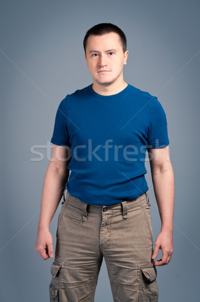 Portrait of an adult man  Stock photo © luckyraccoon