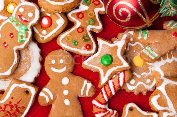 Domowej roboty christmas cookie żywności uroczystości słodkie Zdjęcia stock © luckyraccoon