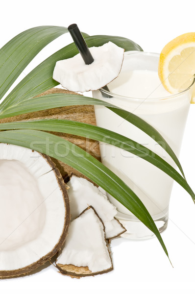 Foto stock: Natureza · morta · fresco · branco · comida · fundo