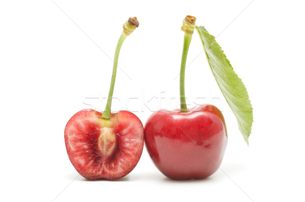 ecological cherries Stock photo © luiscar