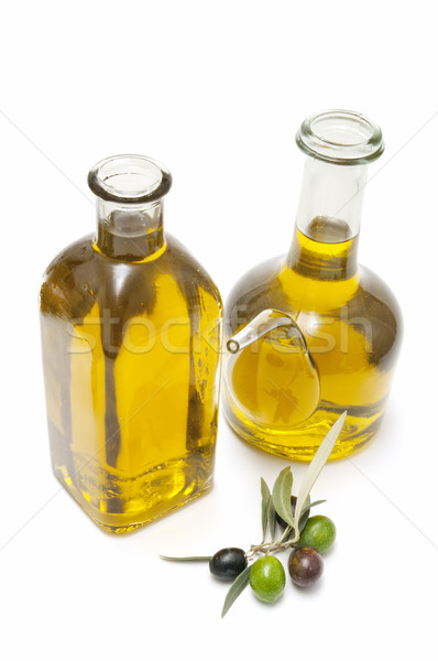 Huile d'olive olives blanche alimentaire fruits vert [[stock_photo]] © luiscar