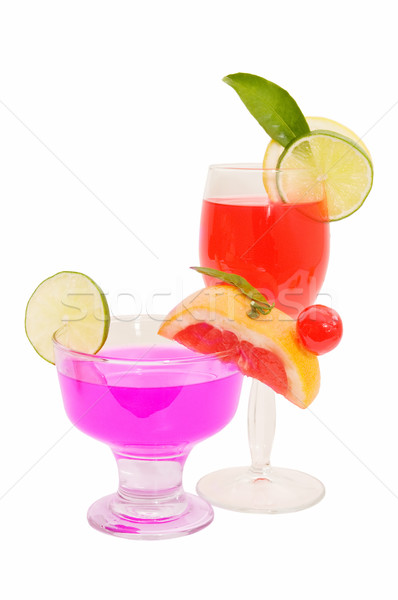 Cocktail tropicales blanche couleur alcool [[stock_photo]] © luiscar