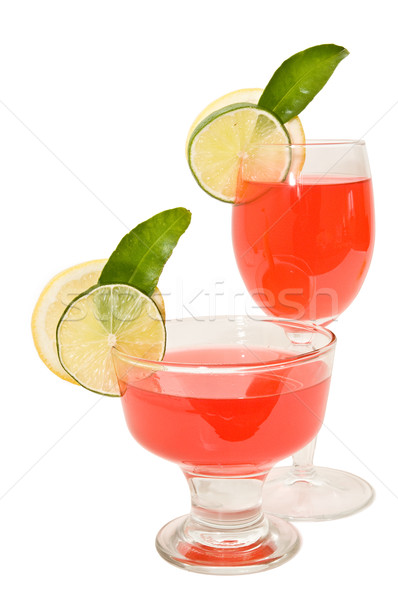 Cocktail tropicales blanche couleur alcool [[stock_photo]] © luiscar