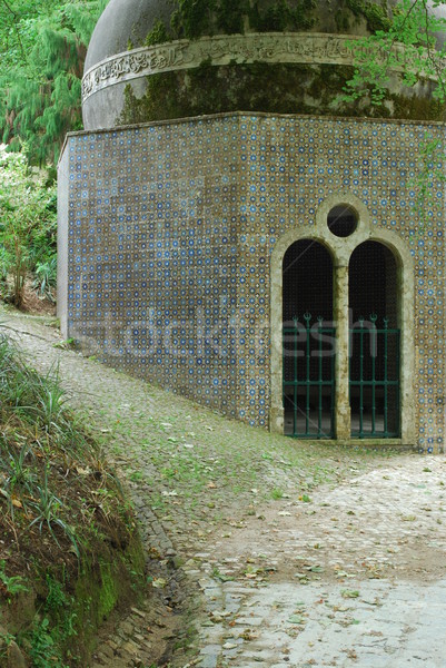 Architectural detail of a islamic house Stock photo © luissantos84