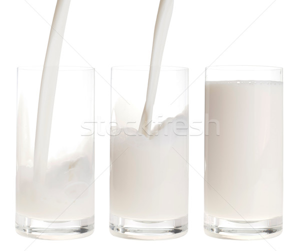 Pouring milk Stock photo © luissantos84
