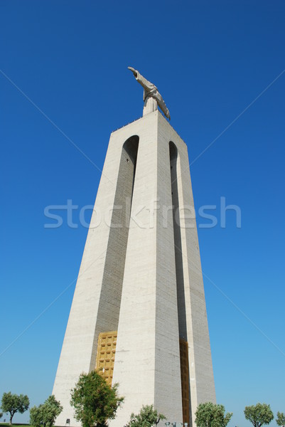 Cristo Rei in Lisbon Stock photo © luissantos84