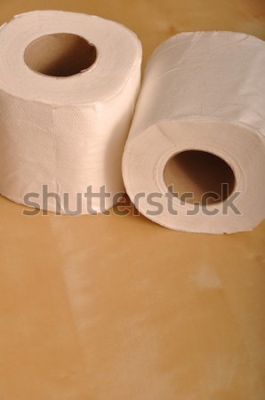 Stock photo: Toilet paper rolls