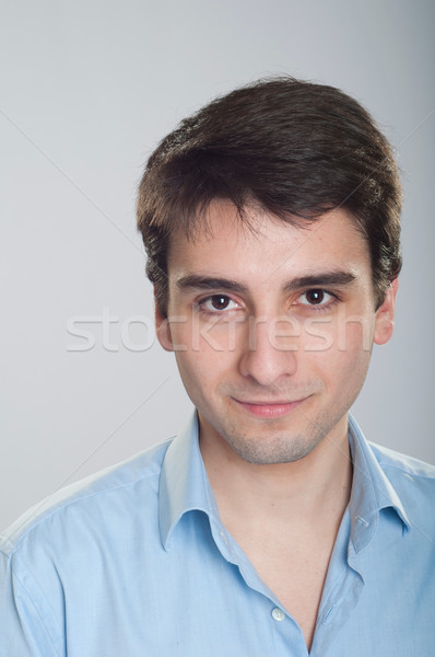 Jovem homem de negócios retrato bonito estagiário negócio Foto stock © luissantos84