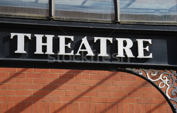 Theatre sign Stock photo © luissantos84